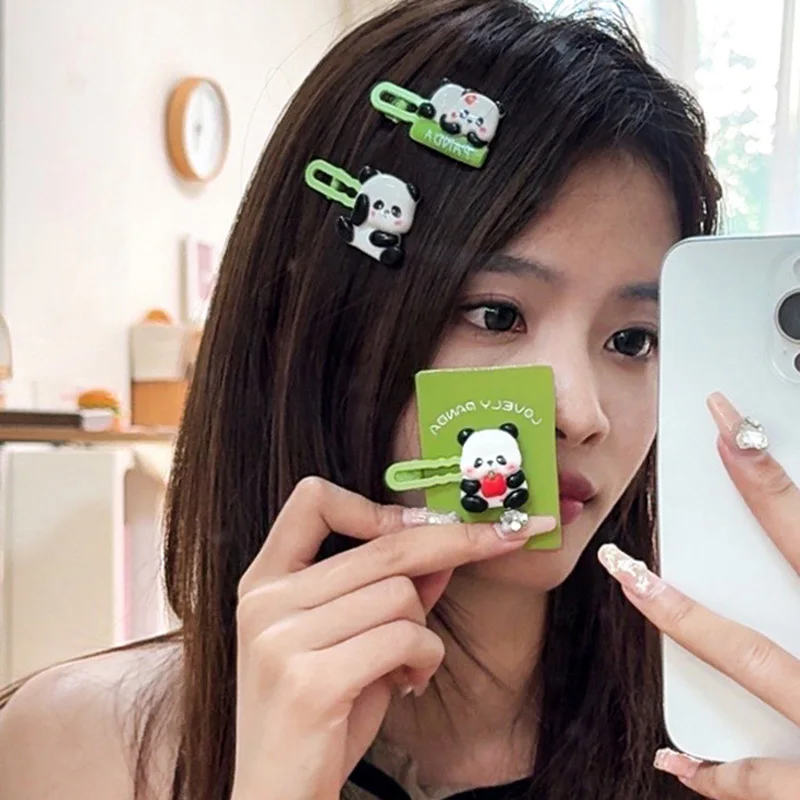 Cute Panda Hair Clips Cartoon Hairpins Sided Clips Sweet Girl Hair Accessories Kids Headwear Princess Barrettes
Cute Panda Hair Clips Cartoon Hairpins Sided Clips Sweet Girl Hair Accessories Kids Headwear Princess Barrettes