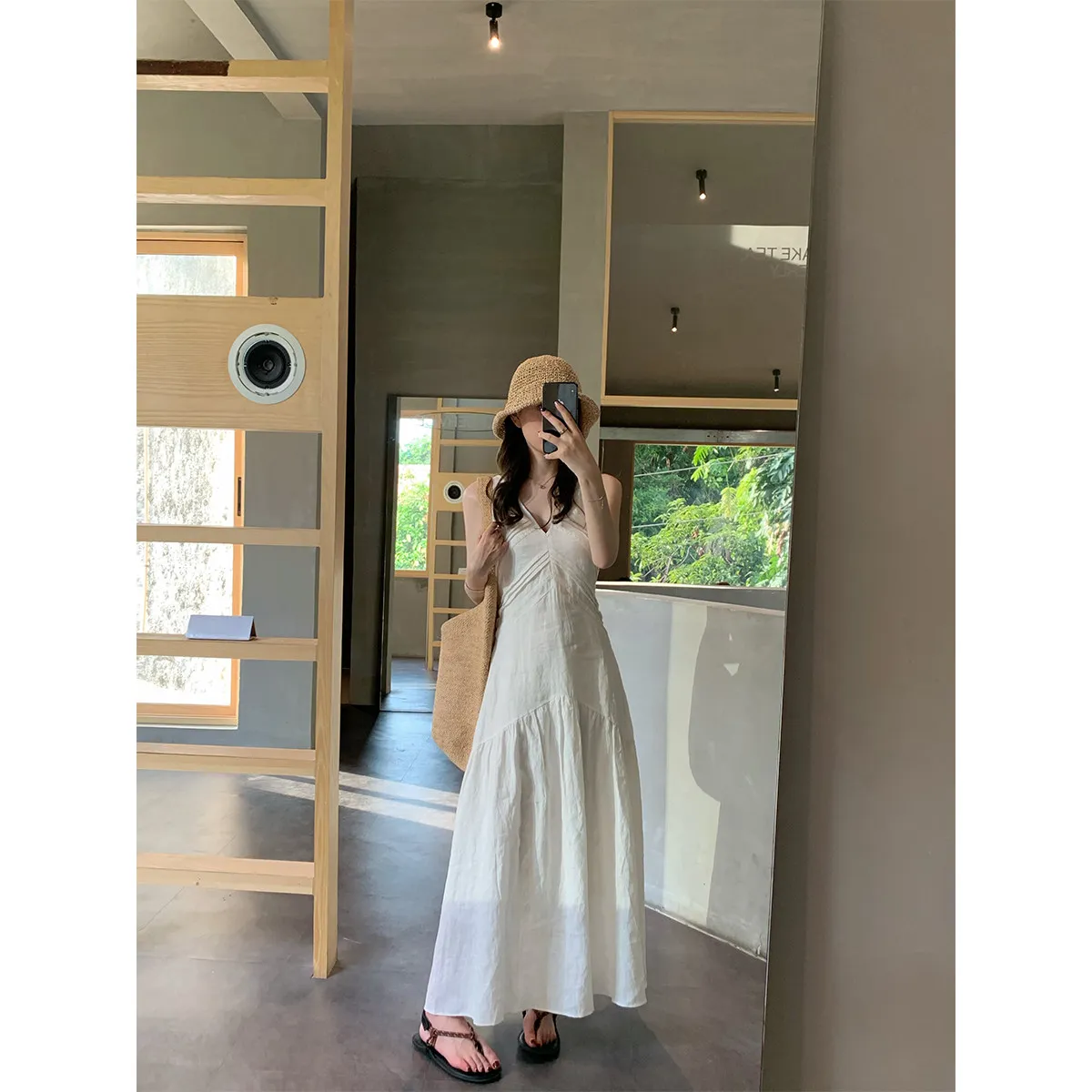 Jasmine White Tea Heavyweight Linen V-ne Vest Dr Ladies Summer Commute Sle Long Sve Loose Fit H-pe Urban Outfit
Jasmine White Tea Heavyweight Linen V-ne Vest Dr Ladies Summer Commute Sle Long Sve Loose Fit H-pe Urban Outfit