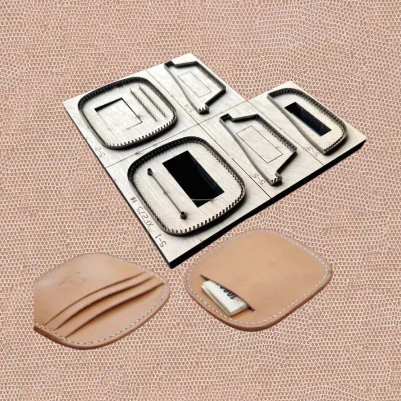 Card Bag Coin Wallet Laser Cutting Die DIY Handmade Leather Craft Tools
Card Bag Coin Wallet Laser Cutting Die DIY Handmade Leather Craft Tools