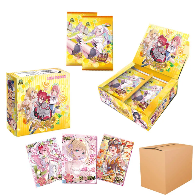 Коллекционные карты Goddess Story Booster Box, оптовая продажа, разнообразные аниме-игровые персонажи, ограниченная карта, игральные карты, настольные игры
Коллекционные карты Goddess Story Booster Box, оптовая продажа, разнообразные аниме-игровые персонажи, ограниченная карта, игральные карты, настольные игры