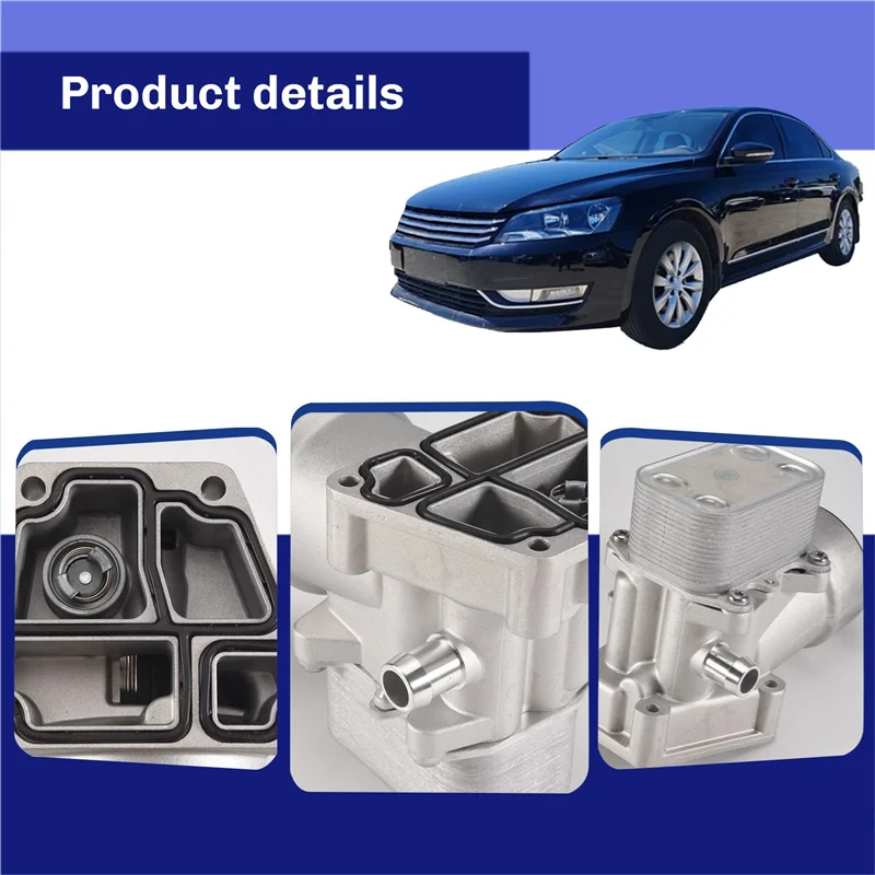 2X 03L115389H Diesel Engine Oil Filter Radiator For VW Multivan Polo Caddy Passat Jetta Amarok Ameo Tiguan 03L115389C
2X 03L115389H Diesel Engine Oil Filter Radiator For VW Multivan Polo Caddy Passat Jetta Amarok Ameo Tiguan 03L115389C