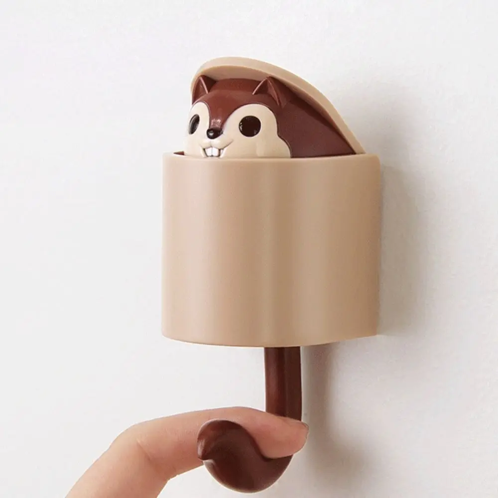 Cartoon Squirrel Shape Adhesive Key Hooks Cute Wall Decor Door Hangers Coat Rack Hanging Wall Hooks Bedroom
Cartoon Squirrel Shape Adhesive Key Hooks Cute Wall Decor Door Hangers Coat Rack Hanging Wall Hooks Bedroom