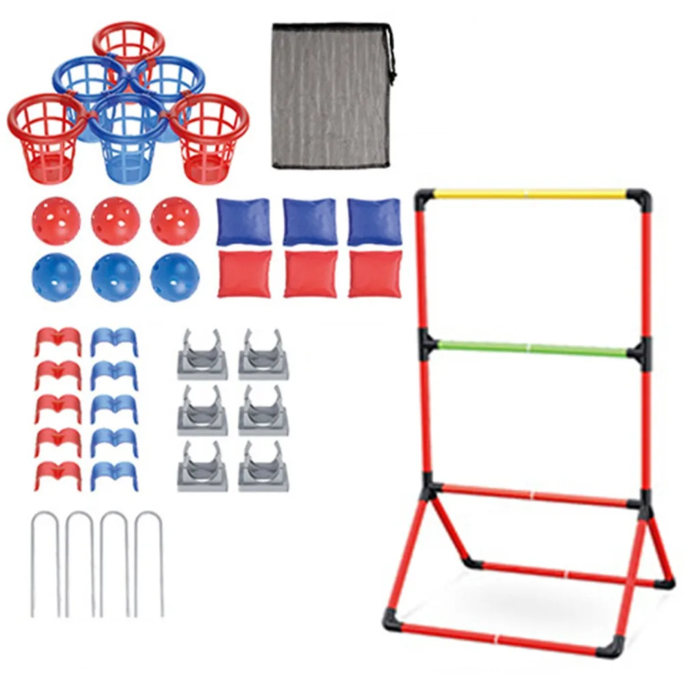 2 in 1 Sandbag Throwing Game Kit Interactive Portable Carnival Games Combo Set Bean Bags Balls Carrying Case Outdoor Games
2 in 1 Sandbag Throwing Game Kit Interactive Portable Carnival Games Combo Set Bean Bags Balls Carrying Case Outdoor Games