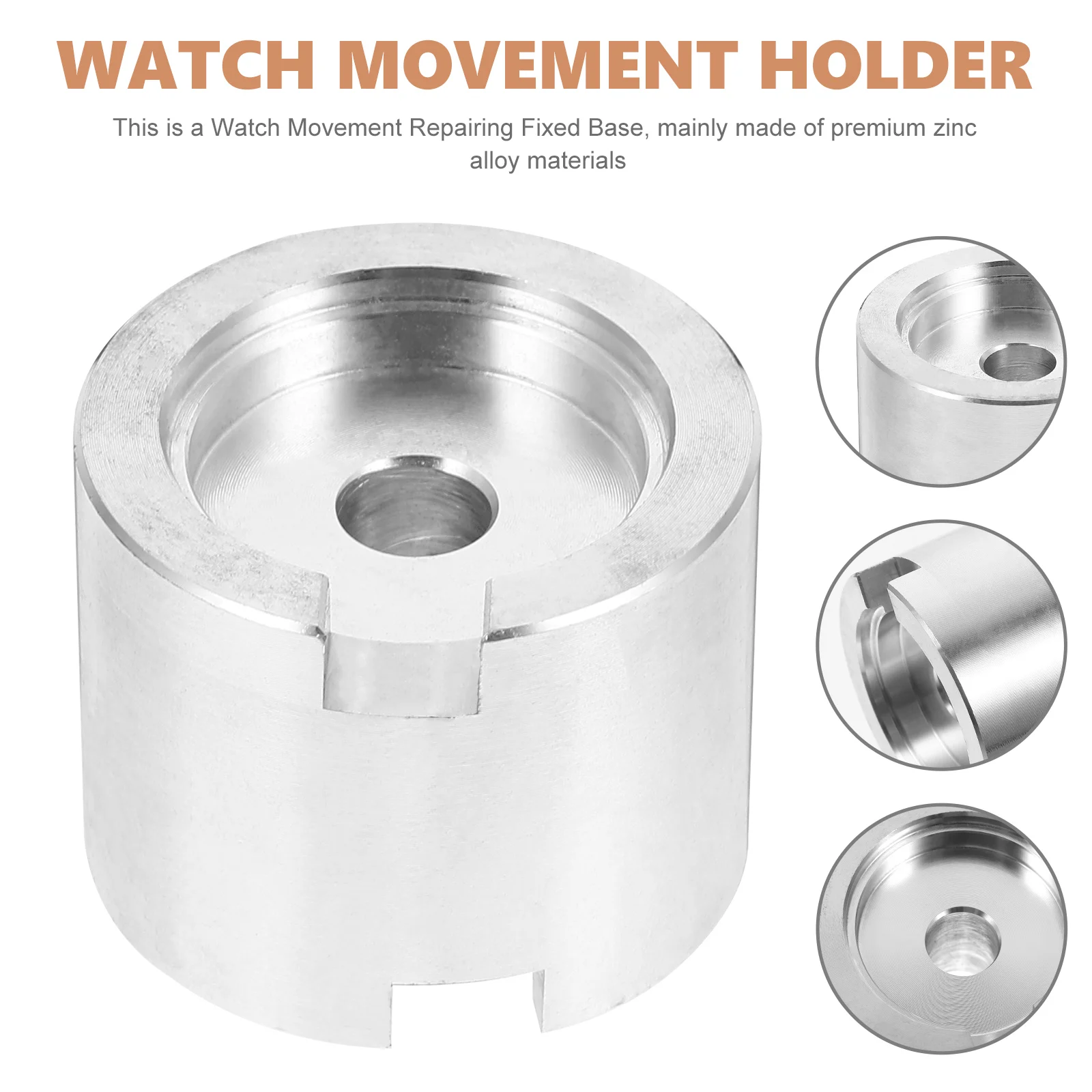 Premium Movement Holder Tool For Jewelry Making Repair Durable Rustproof Watch Movement Base Holder Fixing Tool Simple Design
Premium Movement Holder Tool For Jewelry Making Repair Durable Rustproof Watch Movement Base Holder Fixing Tool Simple Design
