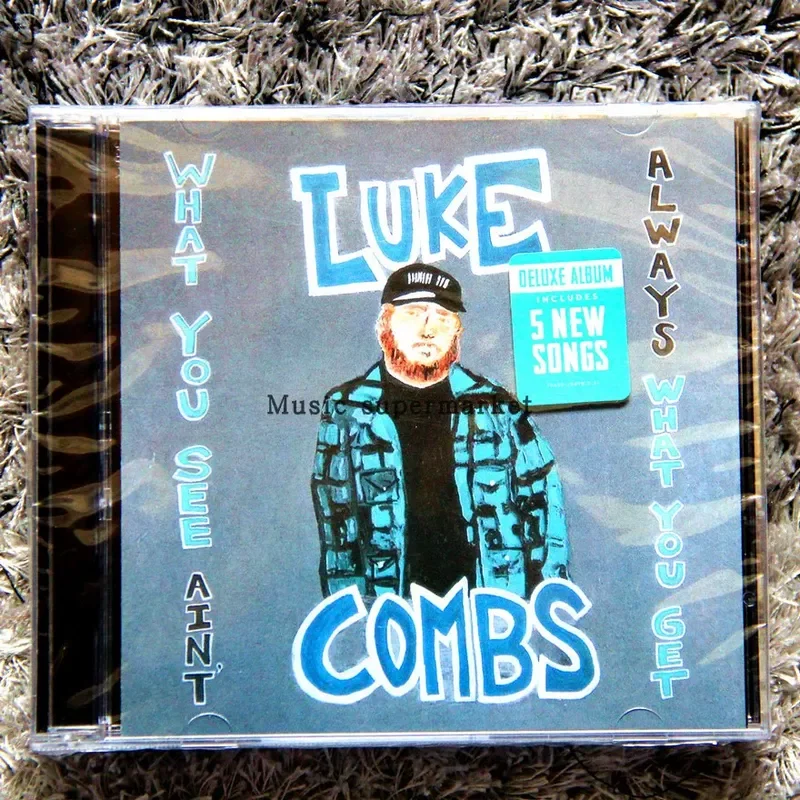 Luke Combs What You See Is What You Get Country Songs 2CD Album Music for All Devices
Luke Combs What You See Is What You Get Country Songs 2CD Album Music for All Devices