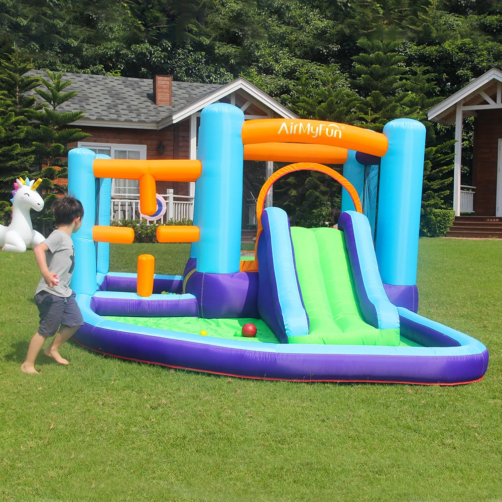 Premium Kids Outdoor Inflatable Moonwalk Bounce House - Combo with Slide for Birthday Parties & Outdoor Fun
Premium Kids Outdoor Inflatable Moonwalk Bounce House - Combo with Slide for Birthday Parties & Outdoor Fun
