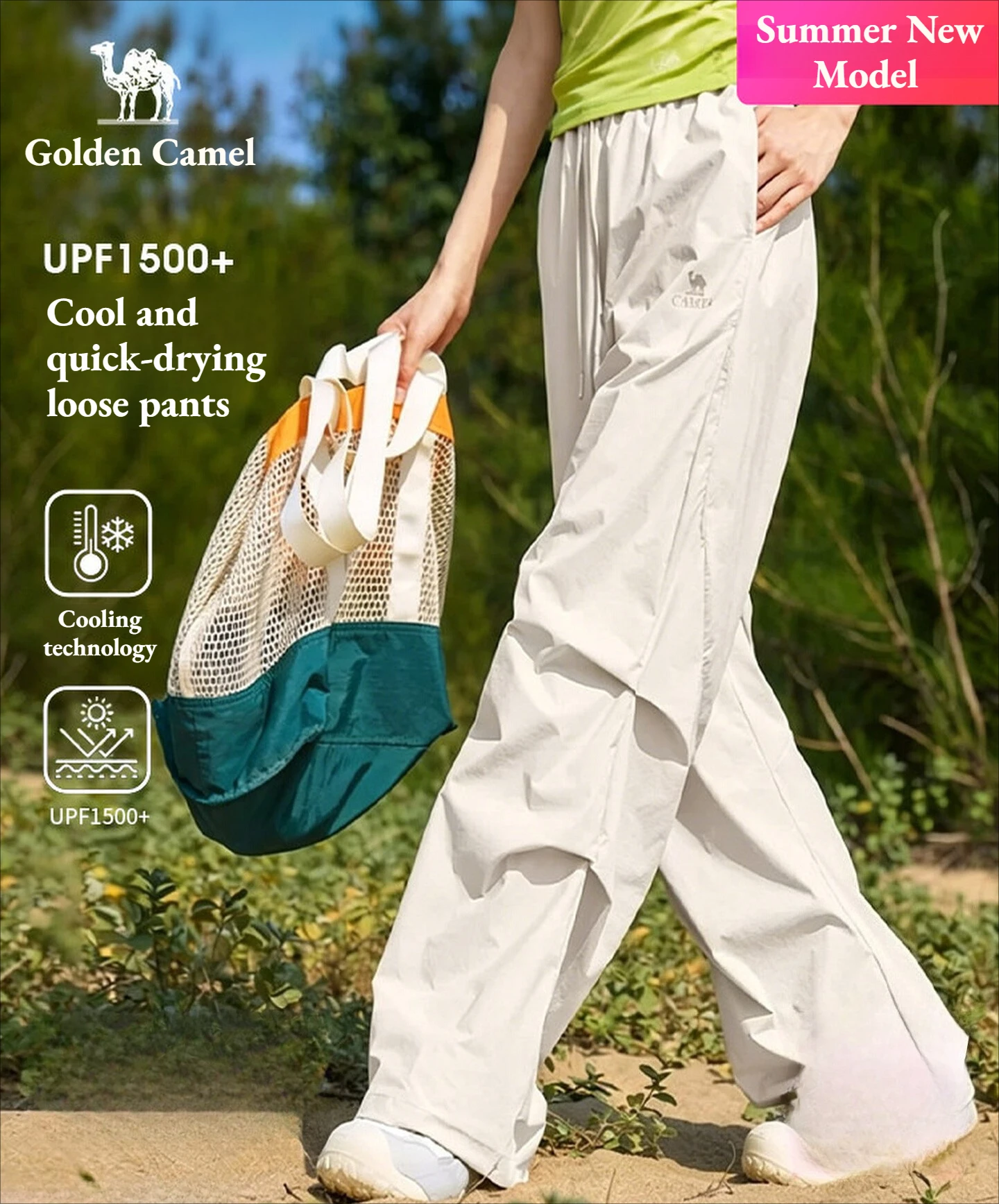 Golden Camel Women Men Hiking Pants Outdoor Waterproof Pants Climbing Camping Sports Quick Dry Mountain Rain Trousers Anti UV
Golden Camel Women Men Hiking Pants Outdoor Waterproof Pants Climbing Camping Sports Quick Dry Mountain Rain Trousers Anti UV