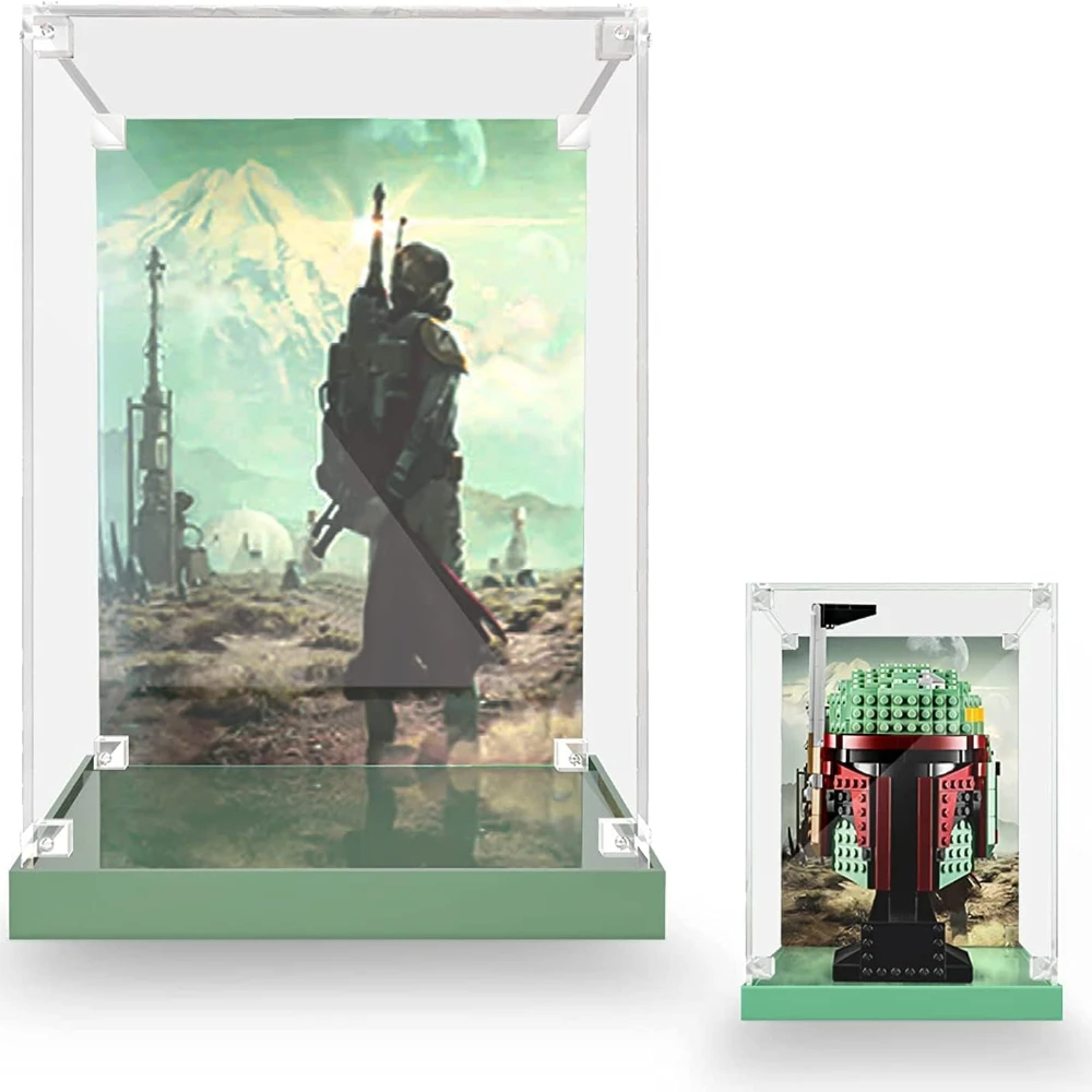 Acrylic Display Case for Lego 75277 Boba Fett Helmet 3MM Assemble Collectibles Box Transparent Display Gifts Box for Lego 75277
Acrylic Display Case for Lego 75277 Boba Fett Helmet 3MM Assemble Collectibles Box Transparent Display Gifts Box for Lego 75277