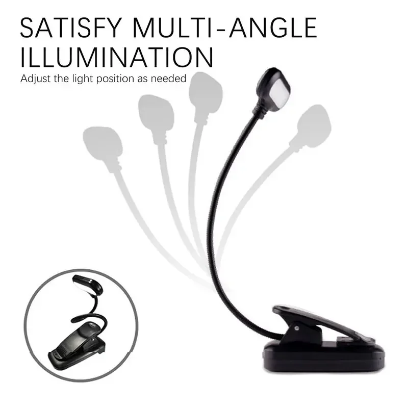 Adjustable LED Clip-On Desk Lamp Battery Powered Flexible Study Reading Battery Learning Book Lamp Portable Bedroom Light
Adjustable LED Clip-On Desk Lamp Battery Powered Flexible Study Reading Battery Learning Book Lamp Portable Bedroom Light