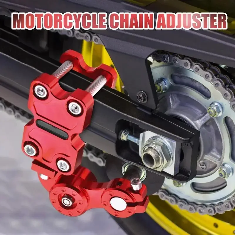 1PC Motorcycle Chain Adjuster Automatically Adjusts Motorcycle Tension Guide Bicycle Chain Tensioner Tool
1PC Motorcycle Chain Adjuster Automatically Adjusts Motorcycle Tension Guide Bicycle Chain Tensioner Tool