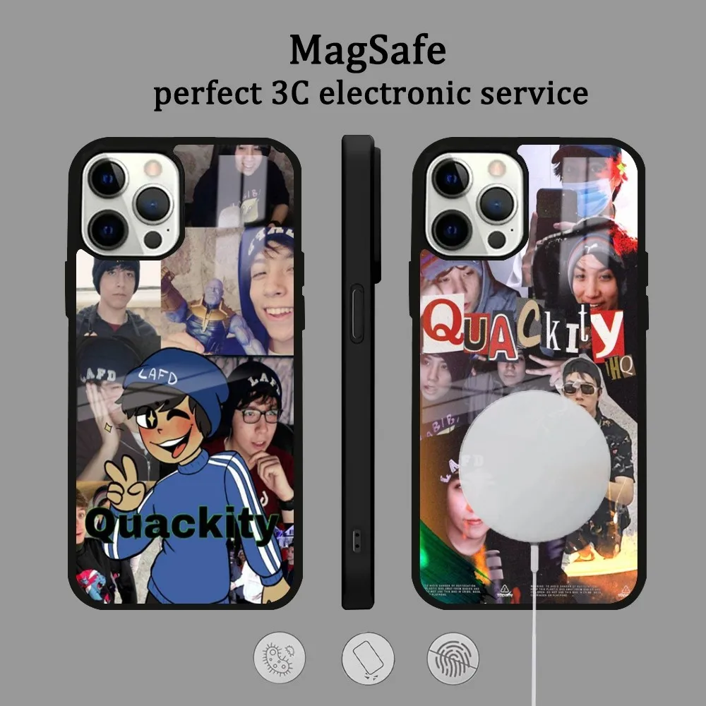 Quackity Fanart Phone Case For IPhone 16 15 14 13 12 11 Pro Max Plus Mini Magsafe Mirror Wireless Magnetic Cover
Quackity Fanart Phone Case For IPhone 16 15 14 13 12 11 Pro Max Plus Mini Magsafe Mirror Wireless Magnetic Cover