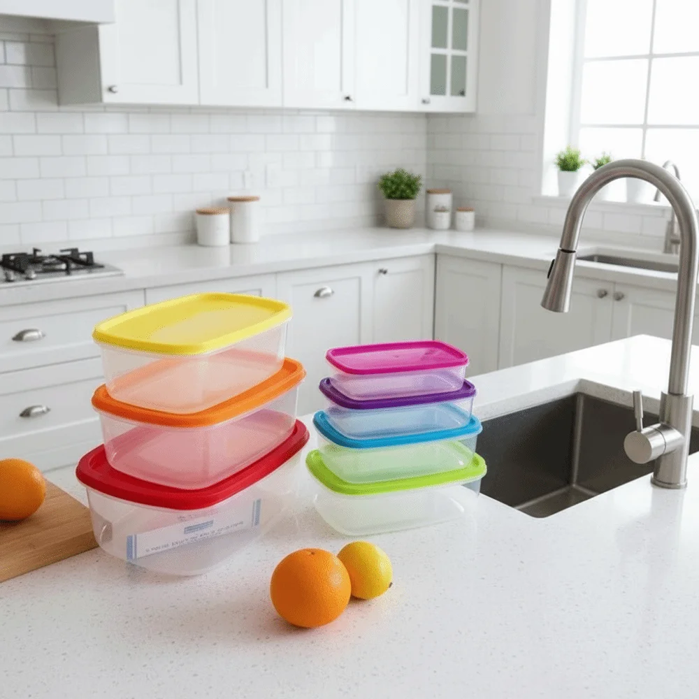 7Pcs Rectangular Food Storage Bowl Rainbow Plastic Food Sealed Box BPA-Free Food Preservation Freshing Box Meal Prep
7Pcs Rectangular Food Storage Bowl Rainbow Plastic Food Sealed Box BPA-Free Food Preservation Freshing Box Meal Prep