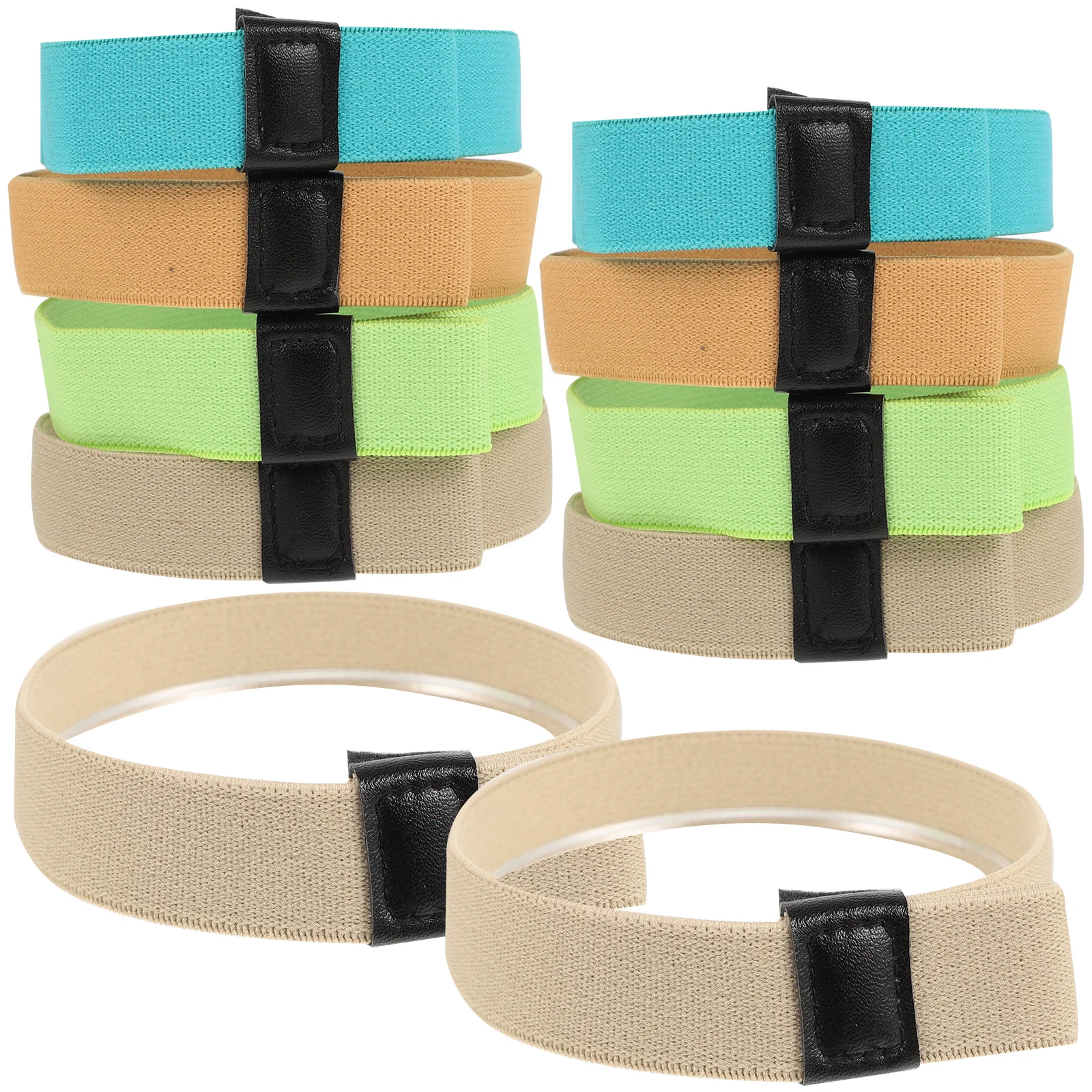 10 Pcs Strap Lunch Supplies Elastic Fixing Straps Polyester Pu Material Reusable Easy Clean 35 43cm Girth
10 Pcs Strap Lunch Supplies Elastic Fixing Straps Polyester Pu Material Reusable Easy Clean 35 43cm Girth