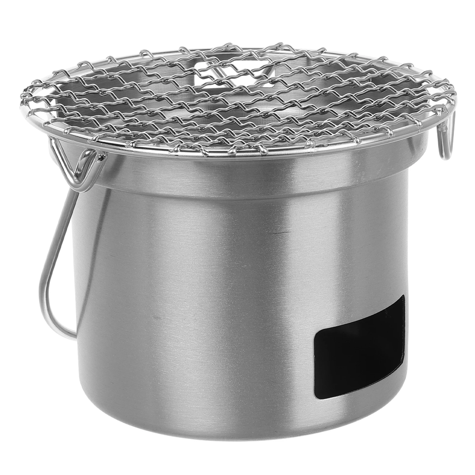 Stainless Steel Bbq Grill Portable Charcoal Stove Camping Cookware Outdoor Cooking Accessory
Stainless Steel Bbq Grill Portable Charcoal Stove Camping Cookware Outdoor Cooking Accessory