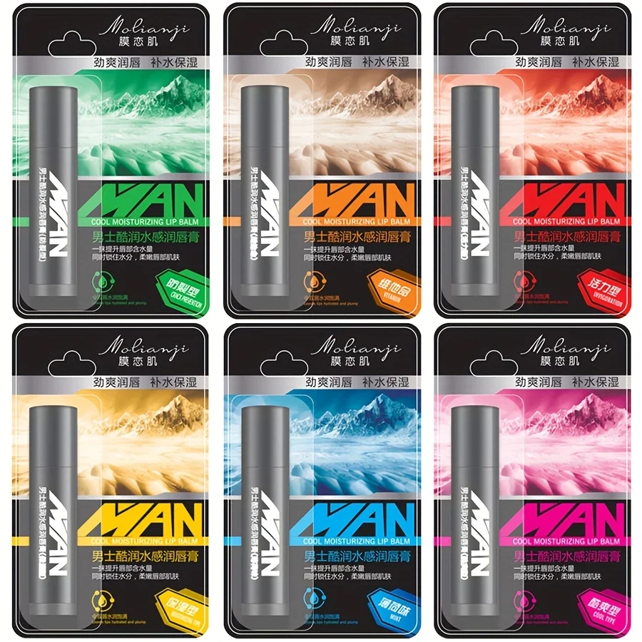 Molianji Men's Honey Vitamin E Glossy Lip Balm - Moisturizing and Nutritious Lip Care Autumn and Winter Lip Balm for Chapped Lips, Provides Gentle Moisturizing, Suitable for All Skin Types, Daily Moisturizing and Repairing
Molianji Men's Honey Vitamin E Glossy Lip Balm - Moisturizing and Nutritious Lip Care Autumn and Winter Lip Balm for Chapped Lips, Provides Gentle Moisturizing, Suitable for All Skin Types, Daily Moisturizing and Repairing