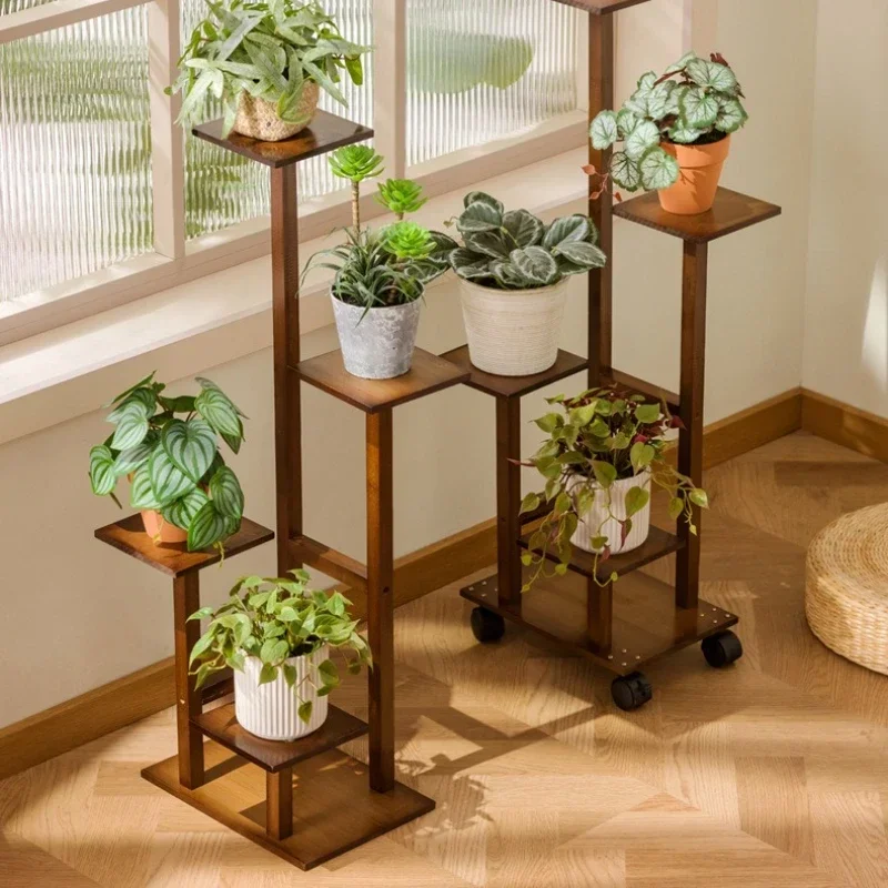 Flower Shelf Living Room Floor-to-ceiling Rack Balcony Solid Wood Ornament Flower Table Multi-layer Flower Pot Rack
Flower Shelf Living Room Floor-to-ceiling Rack Balcony Solid Wood Ornament Flower Table Multi-layer Flower Pot Rack