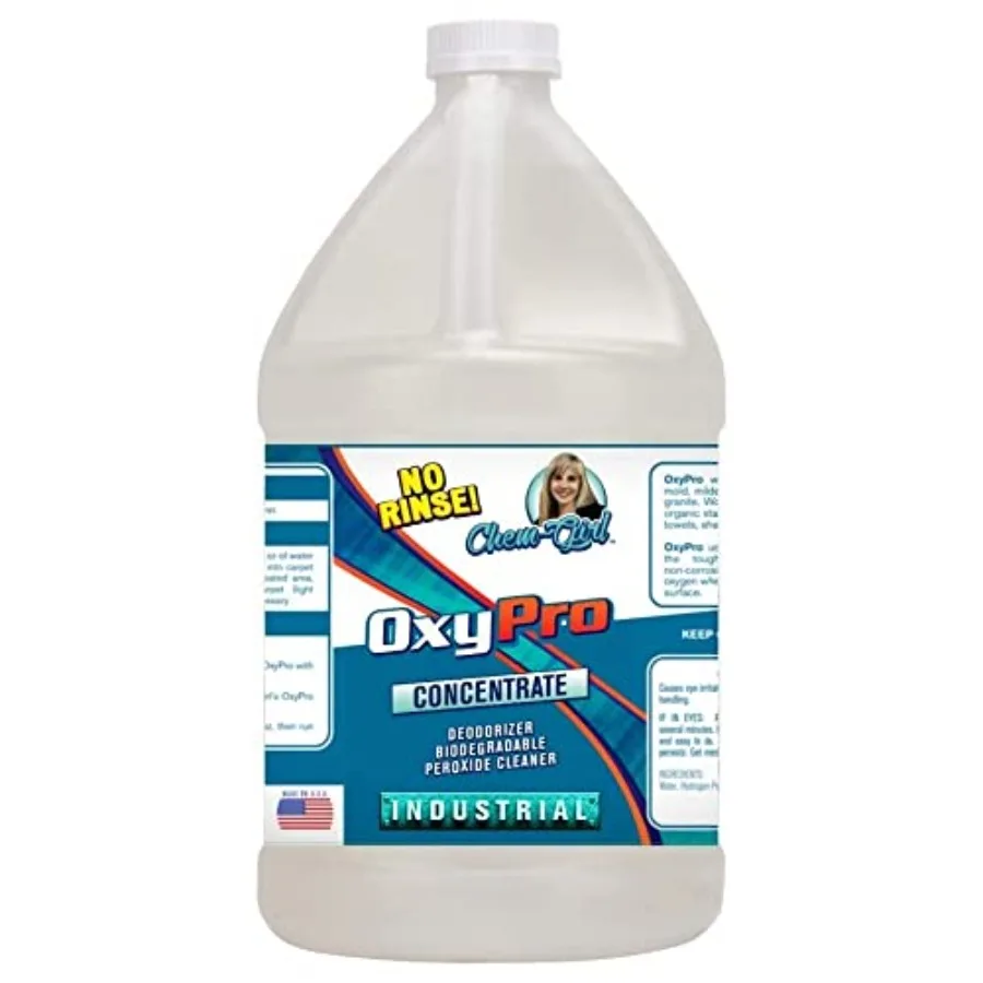 Chem-Girl OxyPro Concentrated Multi-Purpose Surface Cleaner to the Rescue - Chlorine-Free, Oxygen-Powered Stain and Odor Remove
Chem-Girl OxyPro Concentrated Multi-Purpose Surface Cleaner to the Rescue - Chlorine-Free, Oxygen-Powered Stain and Odor Remove