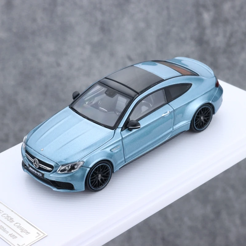 Exclusive custom 1:64 AMG C63s coupe Blue Storm, die-cast alloy car model, festival gift, ornament.
Exclusive custom 1:64 AMG C63s coupe Blue Storm, die-cast alloy car model, festival gift, ornament.
