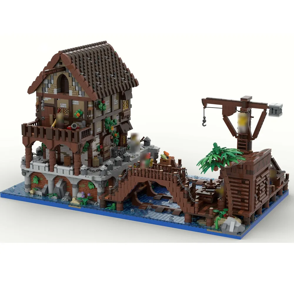 MOC-160014 General Store and Shipyard with Tavern for Pirates Series 8994 Parts
MOC-160014 General Store and Shipyard with Tavern for Pirates Series 8994 Parts