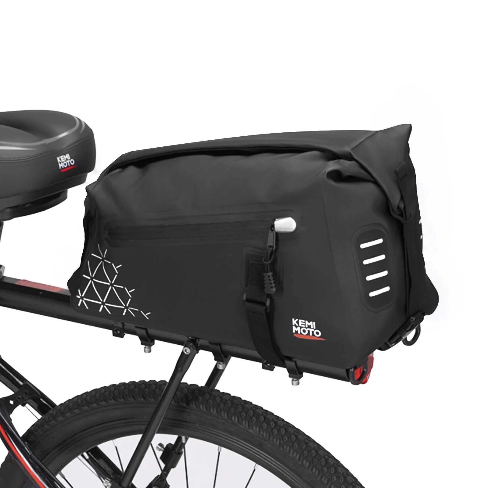 Сумка на заднюю стойку велосипеда, водонепроницаемая сумка на багажник из ПВХ, 16 л, с двумя плечевыми ремнями для дорожного и горного велосипеда, дорожный рюкзак
Сумка на заднюю стойку велосипеда, водонепроницаемая сумка на багажник из ПВХ, 16 л, с двумя плечевыми ремнями для дорожного и горного велосипеда, дорожный рюкзак