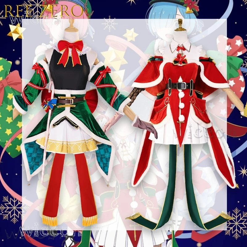 Starting Life in Another World Rem Cosplay Costume Emilia Outfit Christmas Cosplay High Quality Sexy Design Christmas
Starting Life in Another World Rem Cosplay Costume Emilia Outfit Christmas Cosplay High Quality Sexy Design Christmas
