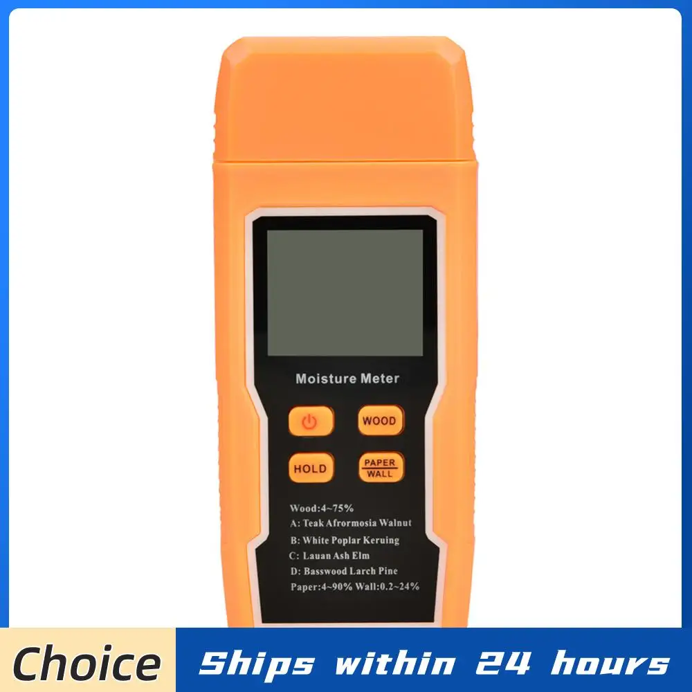 Измеритель влажности древесины с двумя щупами и дисплеем температуры, цифровой тестер влажности бумаги, измеритель влажности для дерева, бетона, строительных материалов
Измеритель влажности древесины с двумя щупами и дисплеем температуры, цифровой тестер влажности бумаги, измеритель влажности для дерева, бетона, строительных материалов