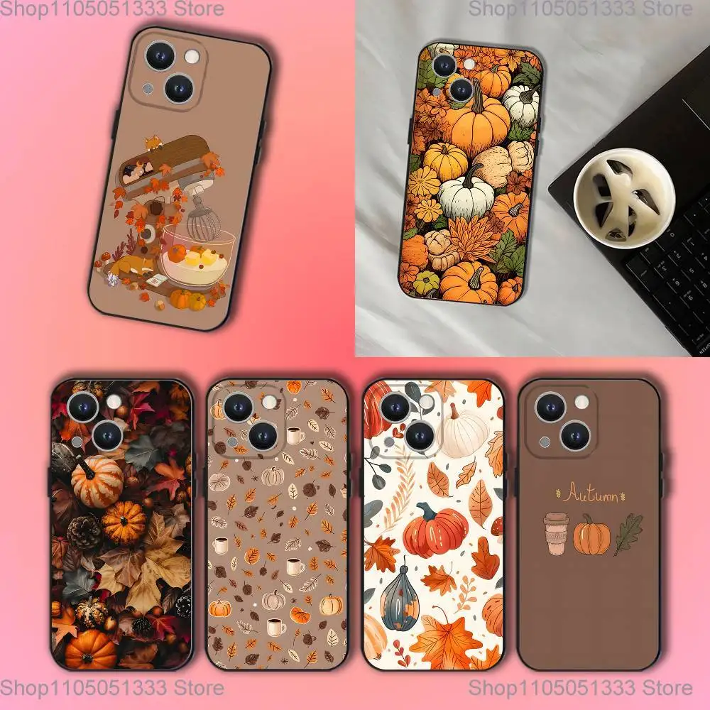 Autumn Leaves Pumpkin Phone Case For iPhone 16,15,14,13,12,11,Pro,XS,Max,XR,Plus,E,SE4,Mini Black Soft Cover
Autumn Leaves Pumpkin Phone Case For iPhone 16,15,14,13,12,11,Pro,XS,Max,XR,Plus,E,SE4,Mini Black Soft Cover