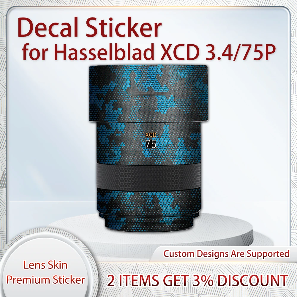 Decal Skin XCD75P F3.4 Protective Film for Hasselblad XCD 3.4/75P 3.4 75P Lens Skin Decal Cover Film Skin Wrap Covered
Decal Skin XCD75P F3.4 Protective Film for Hasselblad XCD 3.4/75P 3.4 75P Lens Skin Decal Cover Film Skin Wrap Covered