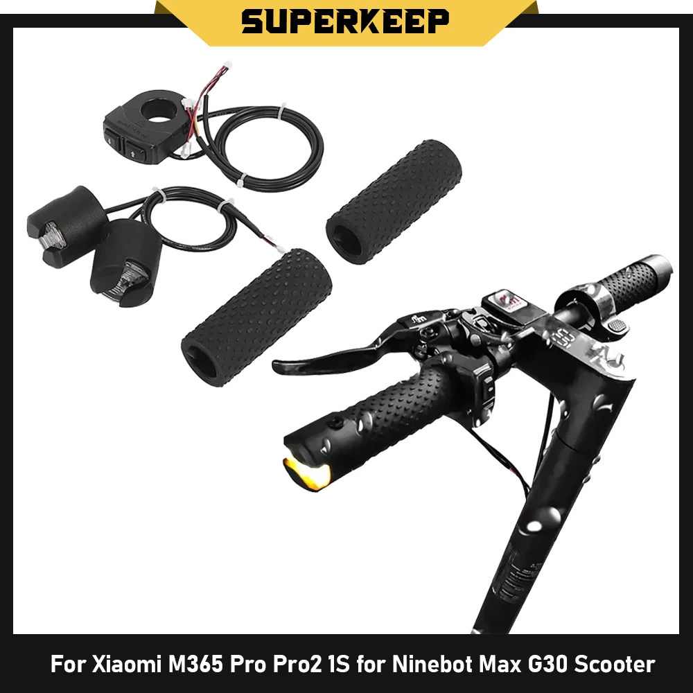 Turn Signals Lights Monorim ML01 Kit Modifited Handle Grips 22mm for Xiaomi M365 Pro Pro2 1S for Ninebot Max G30 Handle Bar
Turn Signals Lights Monorim ML01 Kit Modifited Handle Grips 22mm for Xiaomi M365 Pro Pro2 1S for Ninebot Max G30 Handle Bar
