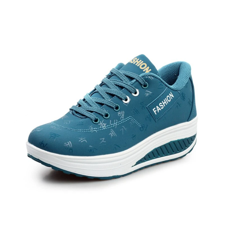 Walking Shoes Women Sneakers Fashion Platform Shake Shoes Thick Bottom Wedges Women Chunky Shoes Chaussure Femme Zapatillas
Walking Shoes Women Sneakers Fashion Platform Shake Shoes Thick Bottom Wedges Women Chunky Shoes Chaussure Femme Zapatillas