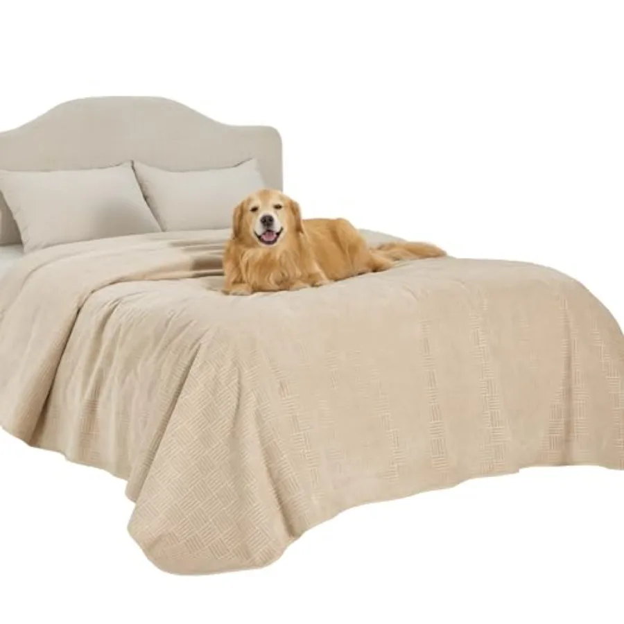Waterproof Bed Cover for Dogs Washable - Waterproof Blanket for King Bed Couch Sofa Cozy, Lightweight Furniture Protector for P
Waterproof Bed Cover for Dogs Washable - Waterproof Blanket for King Bed Couch Sofa Cozy, Lightweight Furniture Protector for P