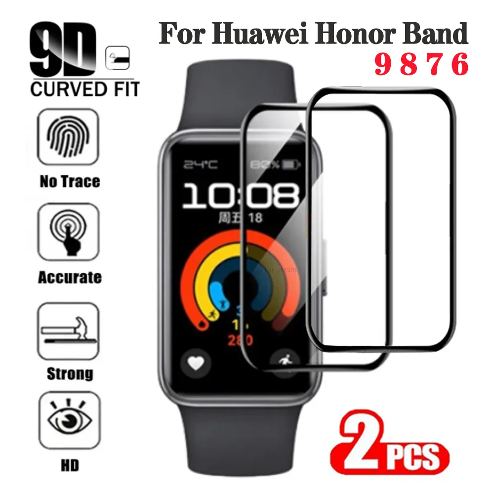 2Pcs Curved Protective Film For Huawei Band 9 8 7 6 Screen Protector Anti-scratch for Honor Band 9 7 6 Protector Film No Glass
2Pcs Curved Protective Film For Huawei Band 9 8 7 6 Screen Protector Anti-scratch for Honor Band 9 7 6 Protector Film No Glass