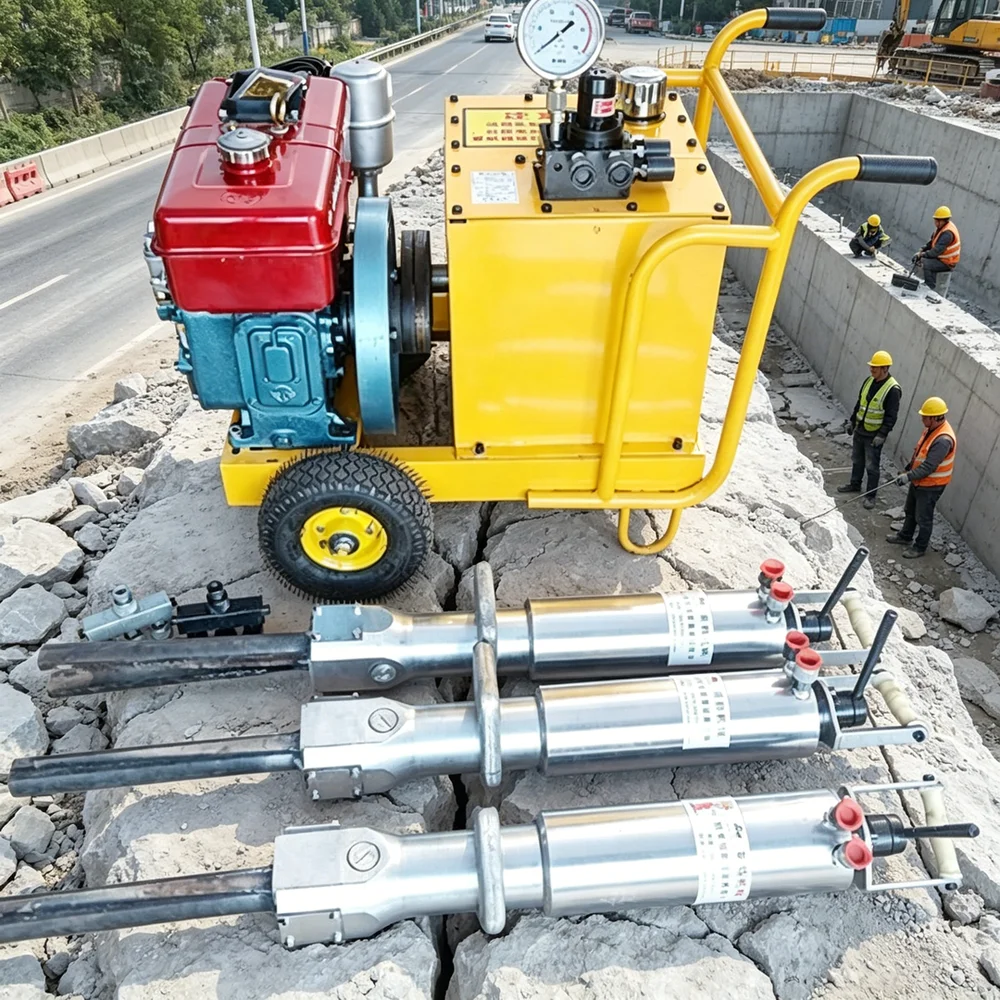 Smart Automatic Control Static Rock Splitter for Subway Tunnel Excavation Boring Machine
Smart Automatic Control Static Rock Splitter for Subway Tunnel Excavation Boring Machine