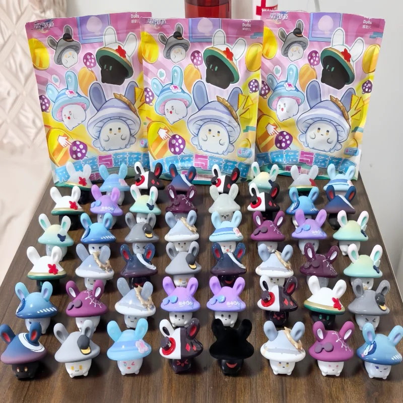 Genuine Mihoyo Honkai Star Rail Blind Box Mini Figure Cute Character Mushroom Rabbit Mystery Doll Desktop Decor Trendy Toy Gift
Genuine Mihoyo Honkai Star Rail Blind Box Mini Figure Cute Character Mushroom Rabbit Mystery Doll Desktop Decor Trendy Toy Gift