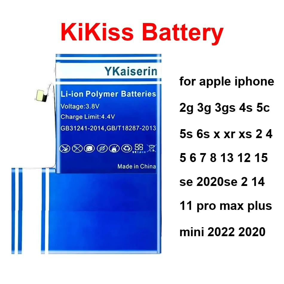 Аккумулятор для Apple iPhone 2G 3G 3GS 4S 5C 5S 6S X XR XS 2 4 5 6 7 8 13 12 15 SE 2020SE 14 11 Pro Max Plus Mini 2022 2020
Аккумулятор для Apple iPhone 2G 3G 3GS 4S 5C 5S 6S X XR XS 2 4 5 6 7 8 13 12 15 SE 2020SE 14 11 Pro Max Plus Mini 2022 2020