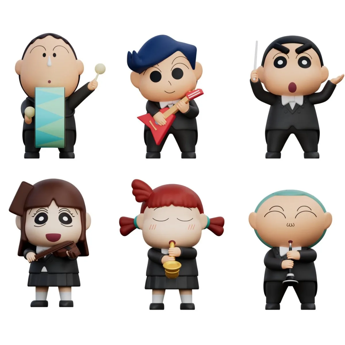 Карандаш Шинчан, мини-фигурки, коллекционная музыкальная группа, слепая коробка, игрушка, микро-фигурка, украшение стола, детские рождественские подарки 
Карандаш Шинчан, мини-фигурки, коллекционная музыкальная группа, слепая коробка, игрушка, микро-фигурка, украшение стола, детские рождественские подарки