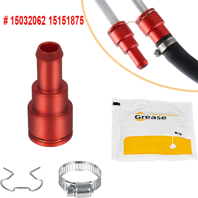 Aluminum HVAC Heater Hose Connector Inlet/Outlet 3/4in Heater Tube x 5/8in Coolant Hose # 15032062 15151875
Aluminum HVAC Heater Hose Connector Inlet/Outlet 3/4in Heater Tube x 5/8in Coolant Hose # 15032062 15151875