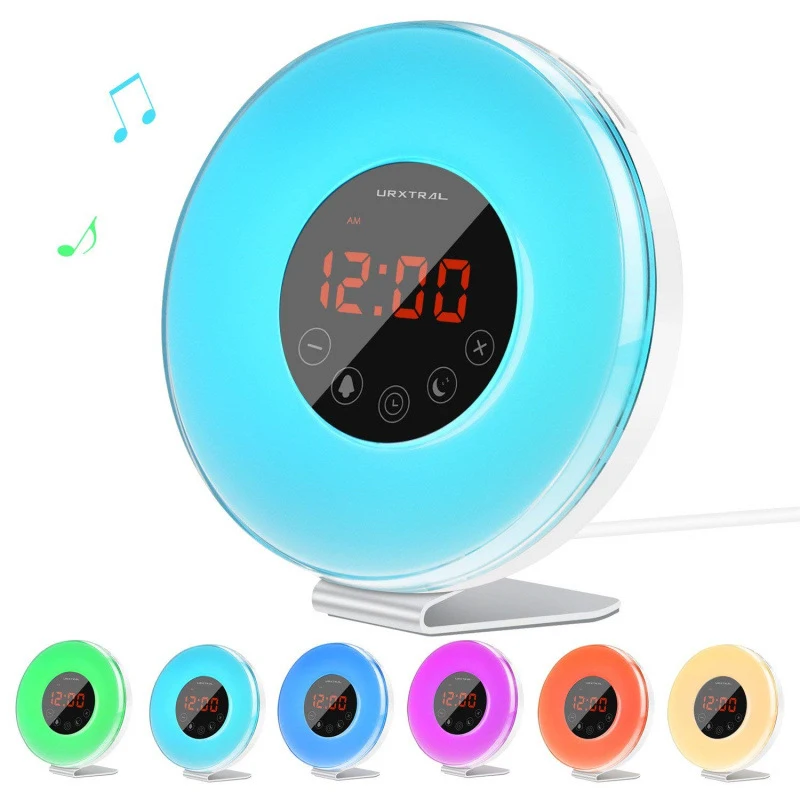 LEDSnooze Alarm Clock Wake-Up Light Light Therapy Sleep Colorful Atmosphere Night Light Smart Natural Wake-Up Light
LEDSnooze Alarm Clock Wake-Up Light Light Therapy Sleep Colorful Atmosphere Night Light Smart Natural Wake-Up Light