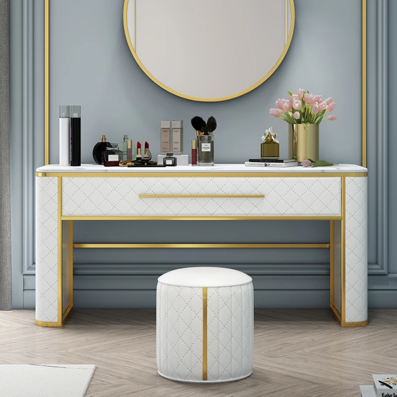 Modern minimalist dressing table, bedroom, household marble makeup , small unit, light luxury bedroom,
Modern minimalist dressing table, bedroom, household marble makeup , small unit, light luxury bedroom,