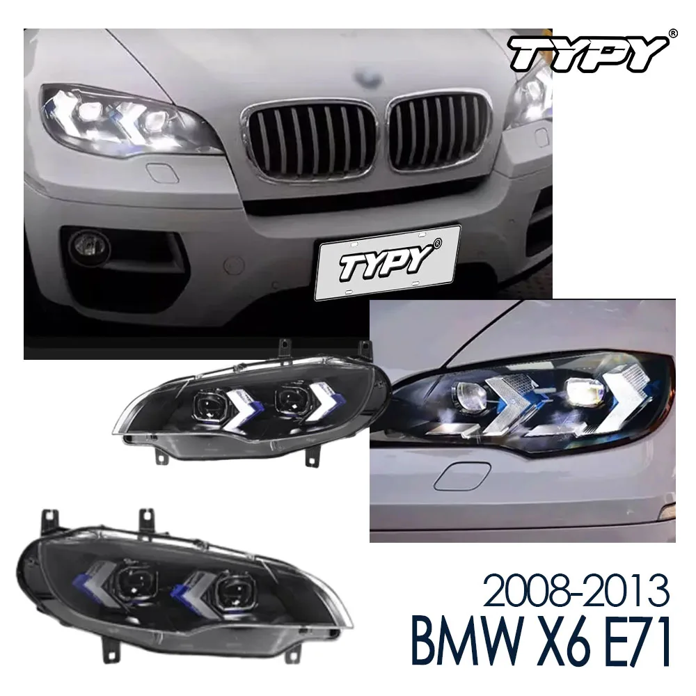 TYPY новые светодиодные автомобильные фары для BMW X6 E71, фара 2008-2013, сигналы фар, автоаксессуары, дневные ходовые огни
TYPY новые светодиодные автомобильные фары для BMW X6 E71, фара 2008-2013, сигналы фар, автоаксессуары, дневные ходовые огни
