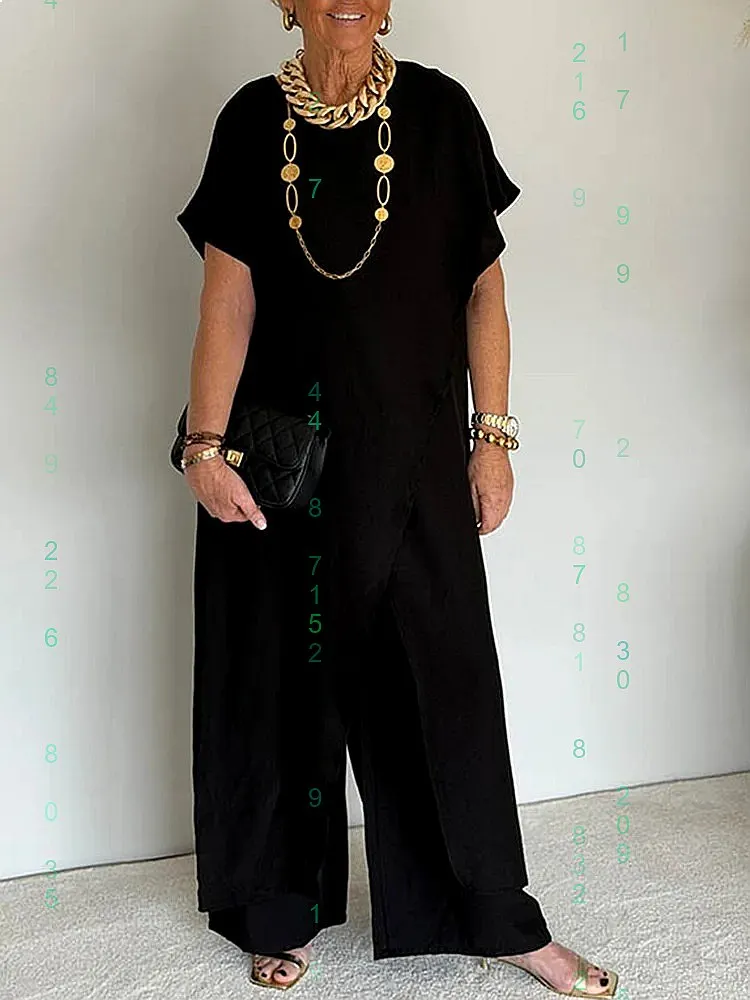 Asymmetric Tops Set Matching Tops Sets 2 Piece Outfits Blouse Tee Spring Summer
Asymmetric Tops Set Matching Tops Sets 2 Piece Outfits Blouse Tee Spring Summer
