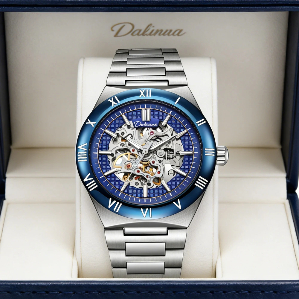 New Fashion Skeleton Mechanical Watch for Men Sport Military Waterproof Luminous Luxury Hollow Automatic Watches Mens relogios
New Fashion Skeleton Mechanical Watch for Men Sport Military Waterproof Luminous Luxury Hollow Automatic Watches Mens relogios