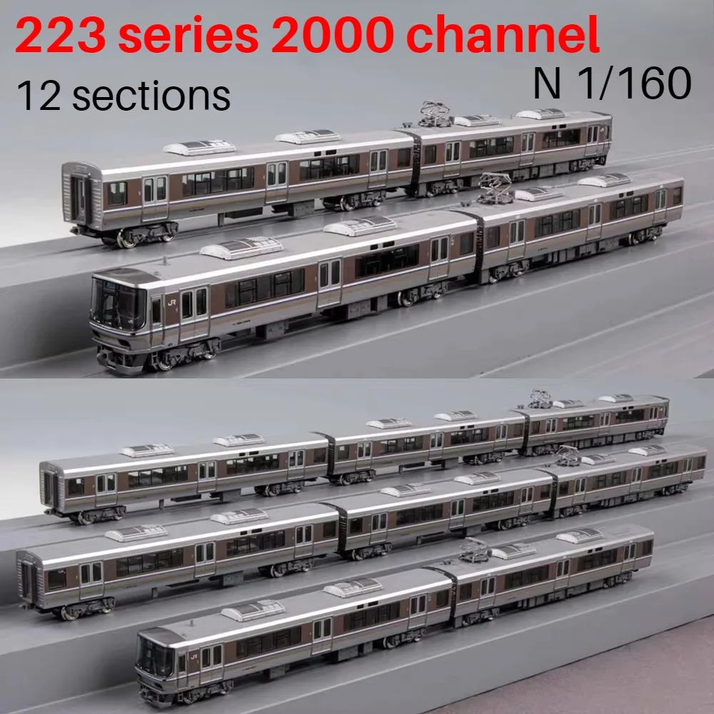 KATO N type 1/160 Train Model 10-1898/1899 223 Series 2000 Series 12-car Train Set Collectible Decorative Item Boy's Toy Gift
KATO N type 1/160 Train Model 10-1898/1899 223 Series 2000 Series 12-car Train Set Collectible Decorative Item Boy's Toy Gift