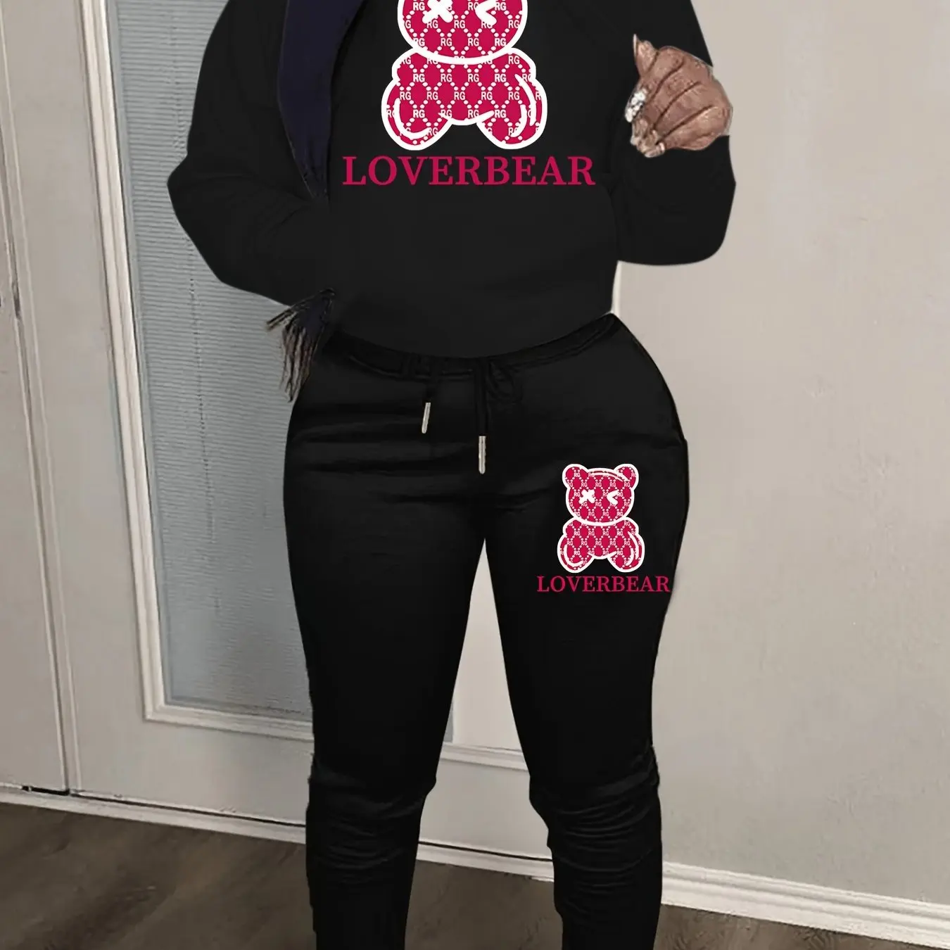 women Hoodies+sweatpant set Hip Hop Street Casual Printed Hoodie Oversize Loose New Sweatshirts Autumn Warm Fleece Clothing
women Hoodies+sweatpant set Hip Hop Street Casual Printed Hoodie Oversize Loose New Sweatshirts Autumn Warm Fleece Clothing