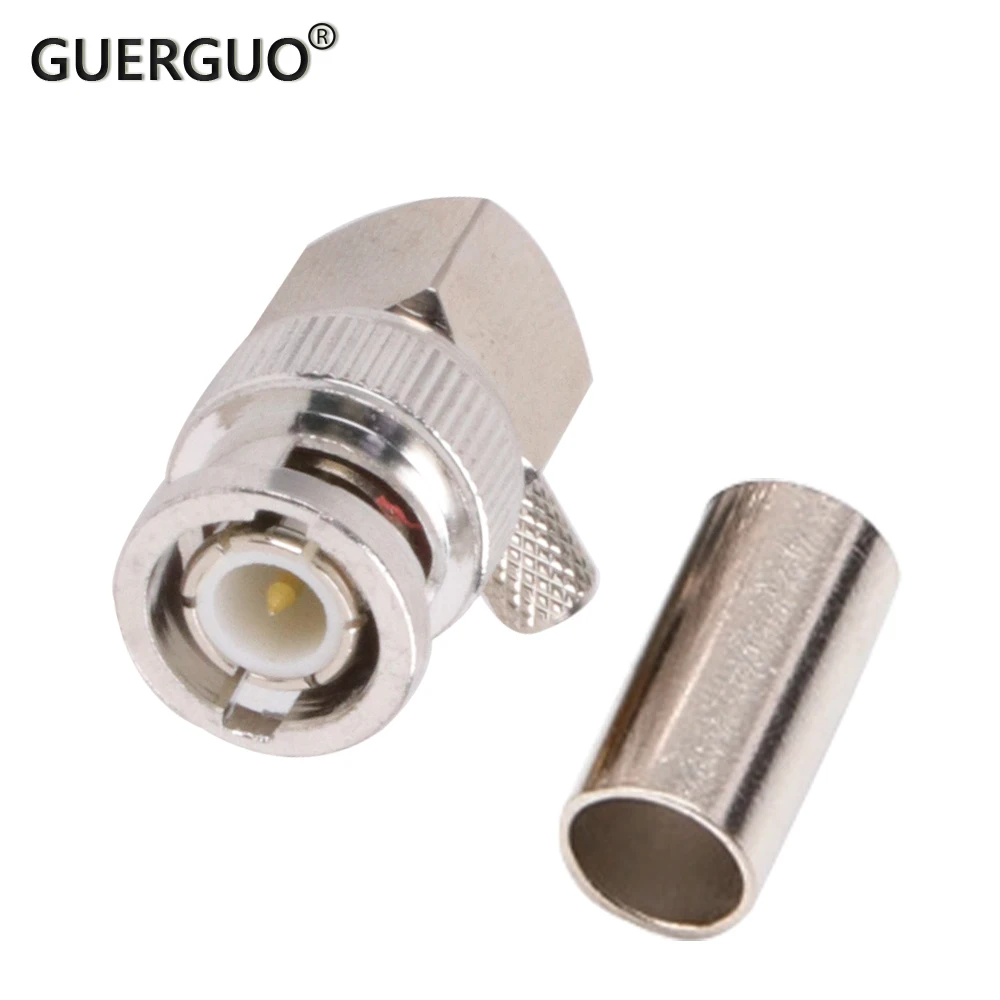 1PC BNC Male Plug Right Angle Connector Solcering Crimp Adapter RG58 SYV 50-3 RG316 RG174 50-1.5 Cable RF Coaxial connectors
1PC BNC Male Plug Right Angle Connector Solcering Crimp Adapter RG58 SYV 50-3 RG316 RG174 50-1.5 Cable RF Coaxial connectors