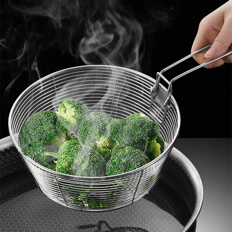 Stainless Steel Fry Baskets with Detachable Handle Fried Net Filter for French Chip Noodles Colander Deeped Drainer Mesh Sieve
Stainless Steel Fry Baskets with Detachable Handle Fried Net Filter for French Chip Noodles Colander Deeped Drainer Mesh Sieve