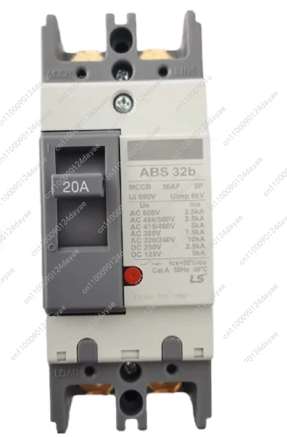 Автоматический выключатель ABS32B2P30A20A15A10A5A Оригинальный ABS32b
Автоматический выключатель ABS32B2P30A20A15A10A5A Оригинальный ABS32b
