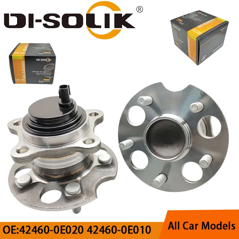 DI-SOLIK Auto Parts Rear Wheel Hub Bearing Assembly 42460-0E020 42460-0E010 42460-48040 42460-0E030 42460-48020 512282 712282
DI-SOLIK Auto Parts Rear Wheel Hub Bearing Assembly 42460-0E020 42460-0E010 42460-48040 42460-0E030 42460-48020 512282 712282