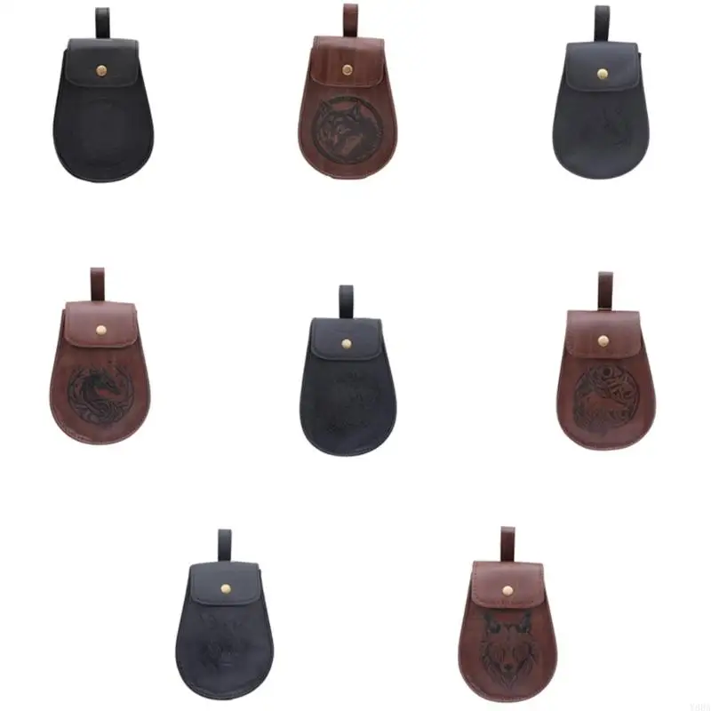 Y88A Costume Halloween Medieval Pirate Leather Belt Waist Bag Vikinges Costume Accessories for Cosplay
Y88A Costume Halloween Medieval Pirate Leather Belt Waist Bag Vikinges Costume Accessories for Cosplay