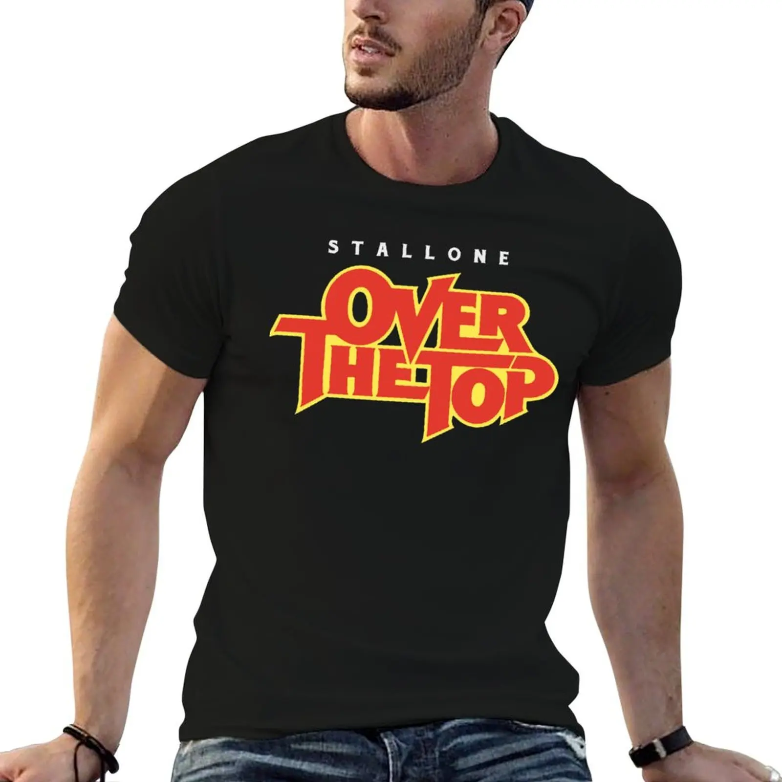 cotton fit T-Shirt Over Stallone man The t shirts man slim Classic shirt for t Top
cotton fit T-Shirt Over Stallone man The t shirts man slim Classic shirt for t Top